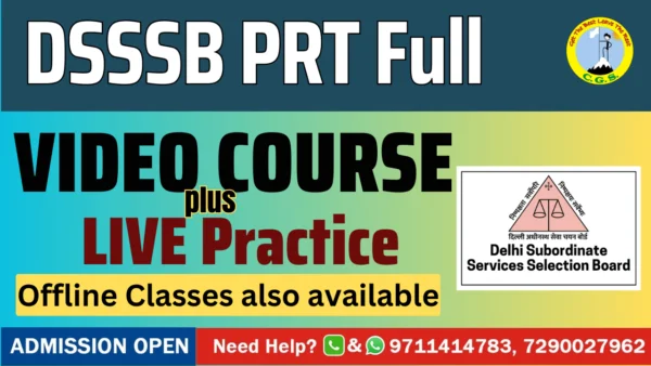 dssssb coaching in delhi